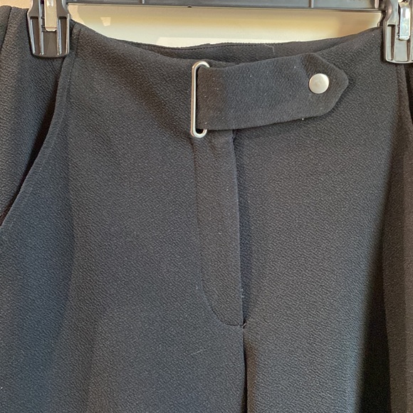 Vero Moda Black wide leg crop trousers - Picture 2 of 3